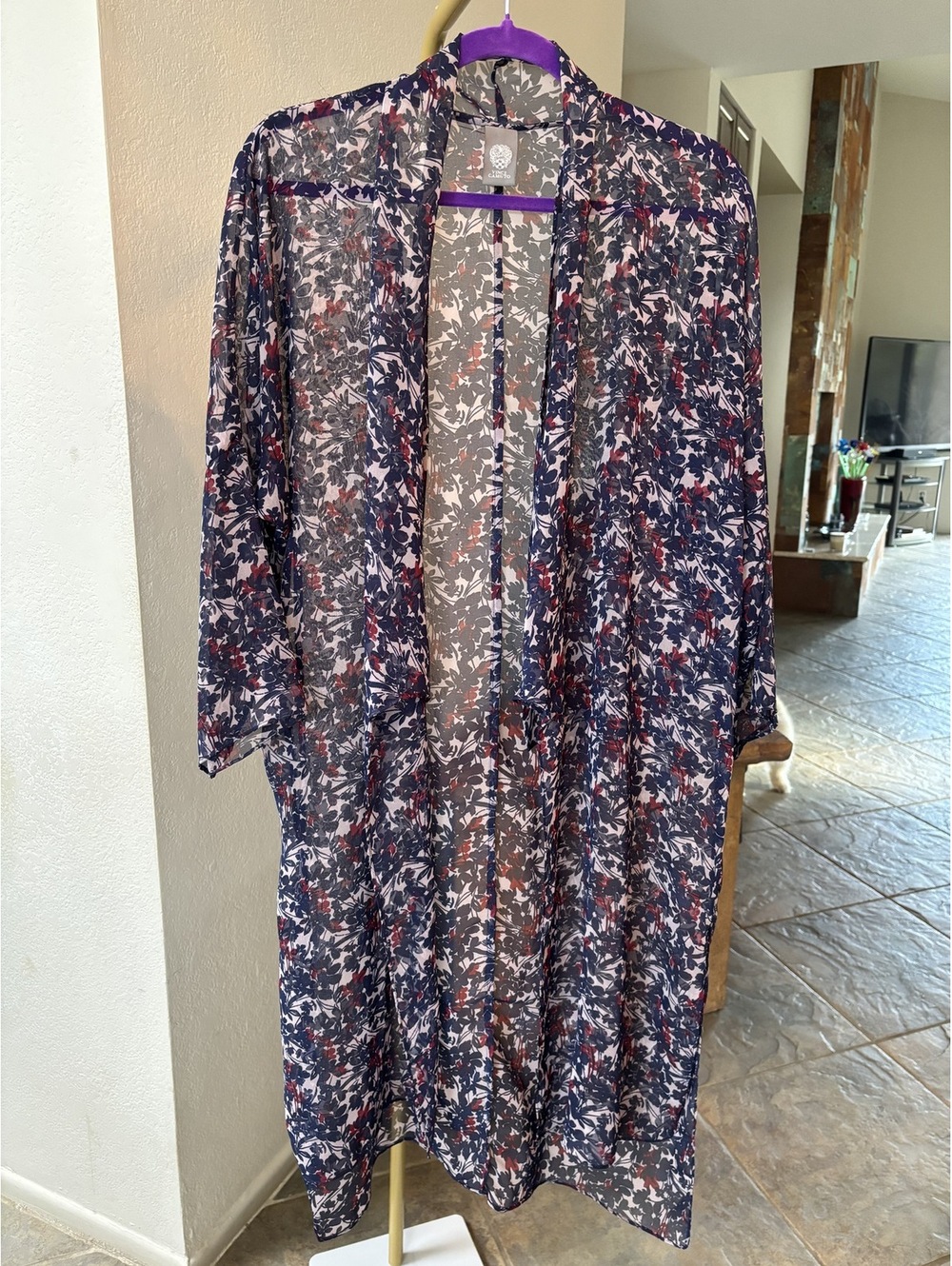 Vince Camuto Sheer duster kimono Size Free size